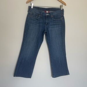 Lucky brand  || Woman’s Classic rider crop blue Jeans size 4/27